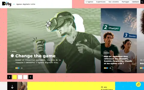 Aperçu du site Dity