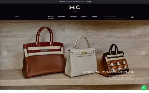Aperçu du site THCFinds